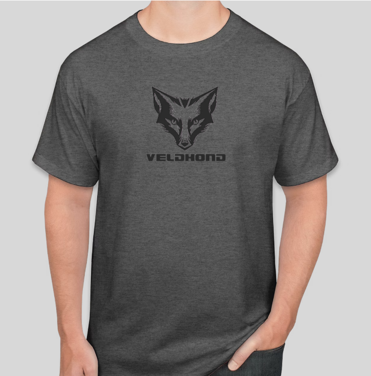 Veldhond T-Shirt Charcoal